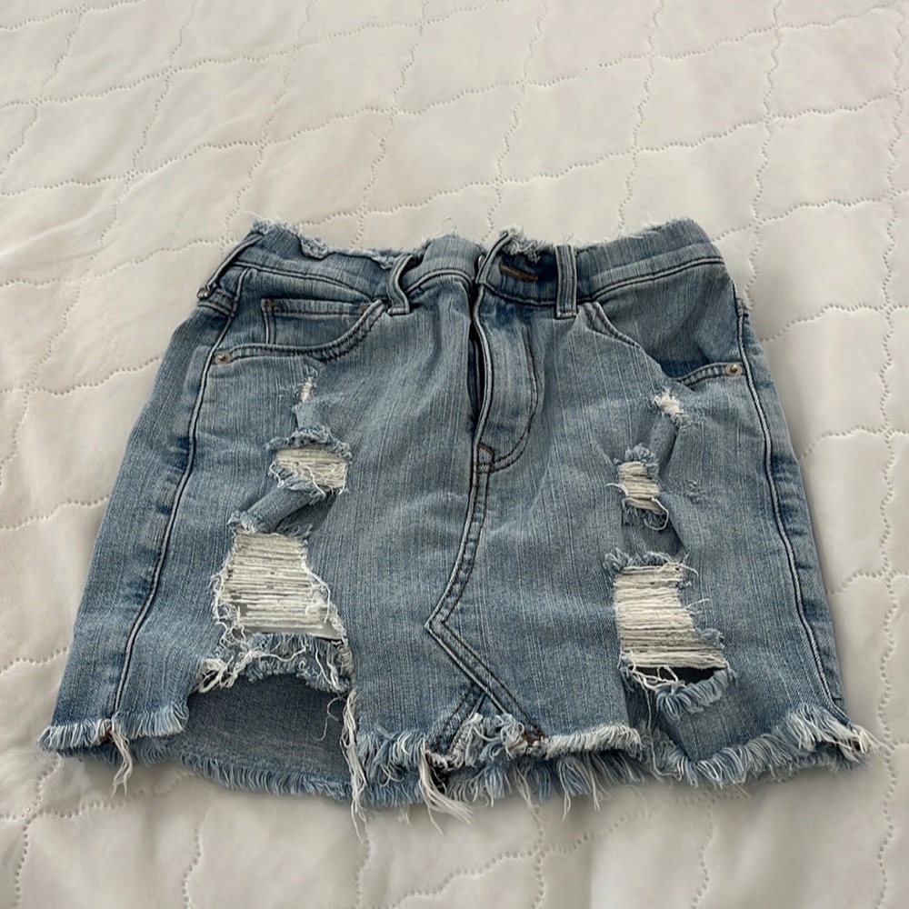 Jean skirt
